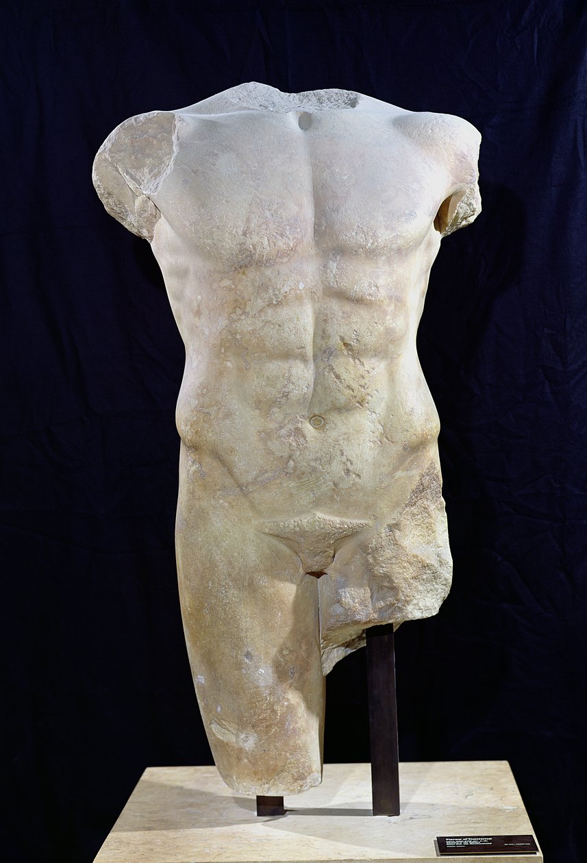 Torso masculino de Mileto, c.480 a.C. de Greek