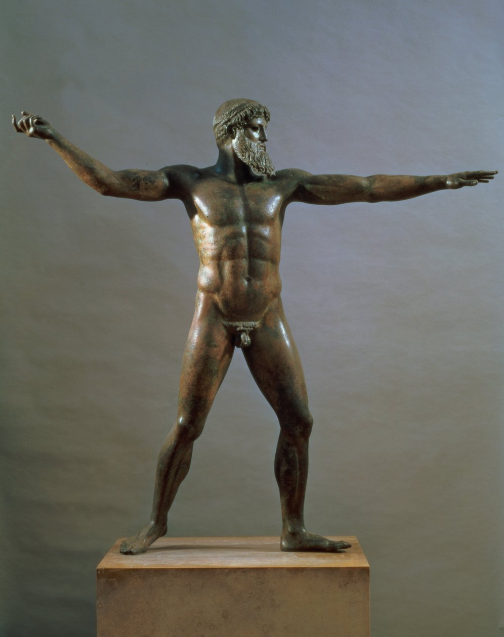 Estatua de Poseidón, c.460-450 a.C. de Greek