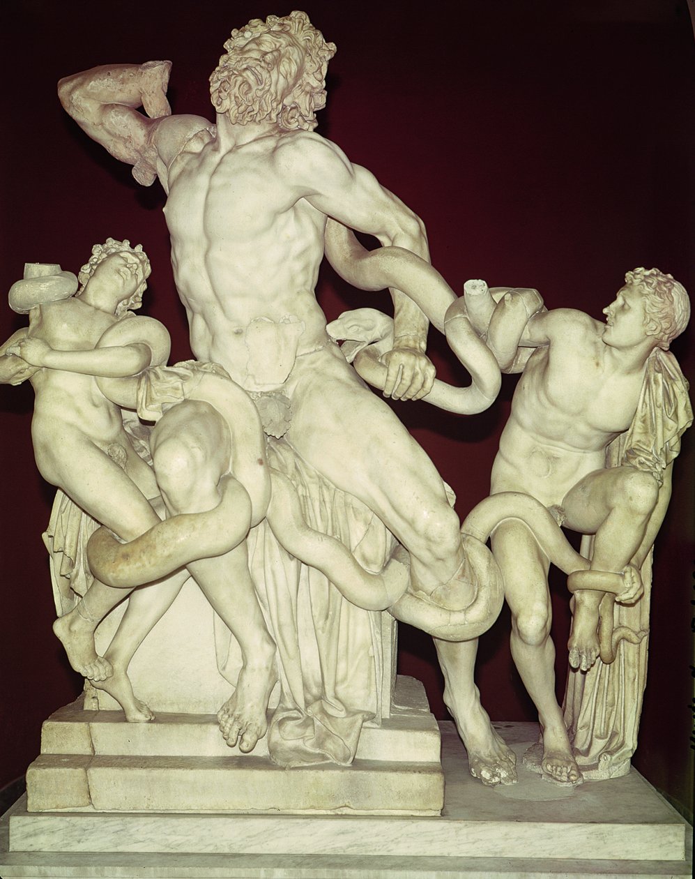 Laocoonte, original helenístico, siglo I de Greek