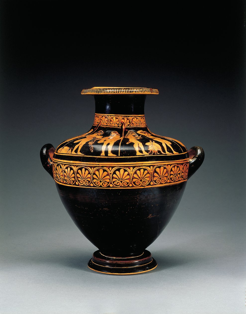 Kalpis de figuras rojas áticas, c.470-460 a.C. de Greek School