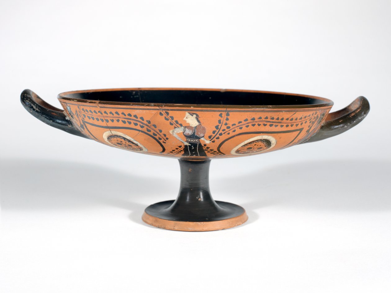 Vasija, copa de ojo de Greek School