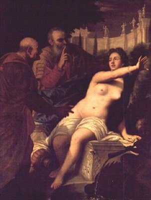 Susana y los ancianos de Gregorio Lazzarini