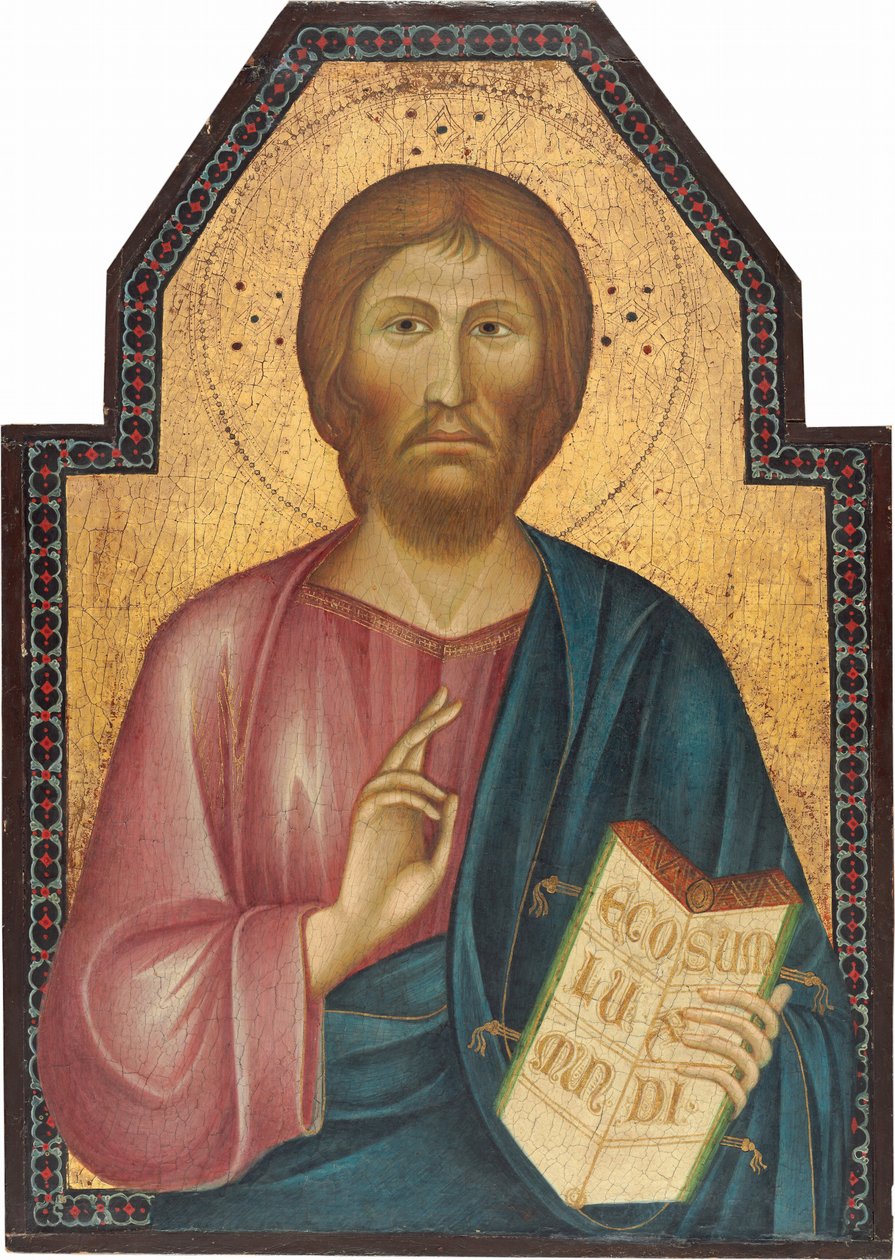 Cristo bendiciendo, c. 1310 de Grifo di Tancredi