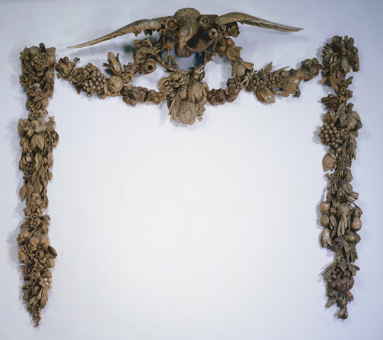 Decoración de sobrechimenea, c. 1675-1677 de Grinling Gibbons