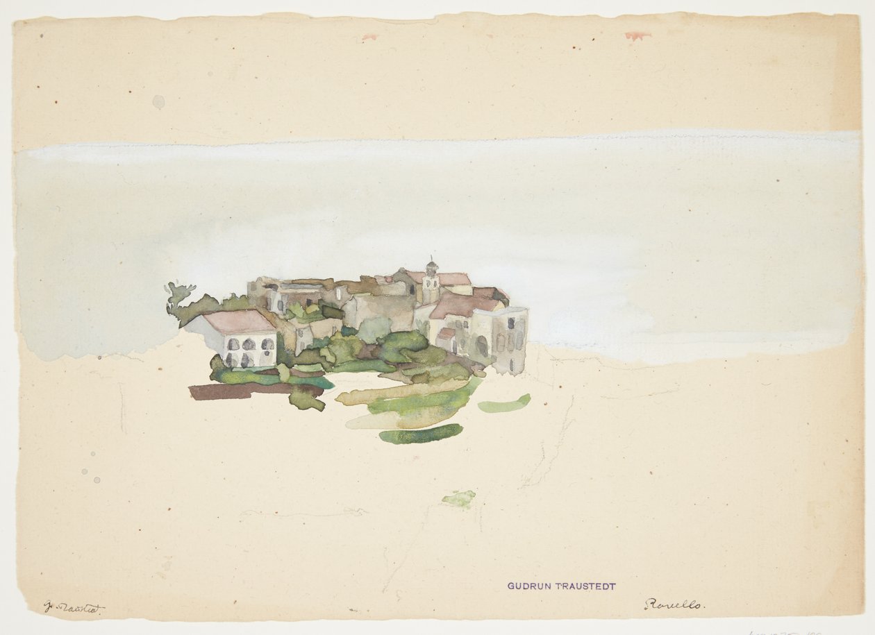 Ciudad italiana. Ravello de Gudrun Traustedt