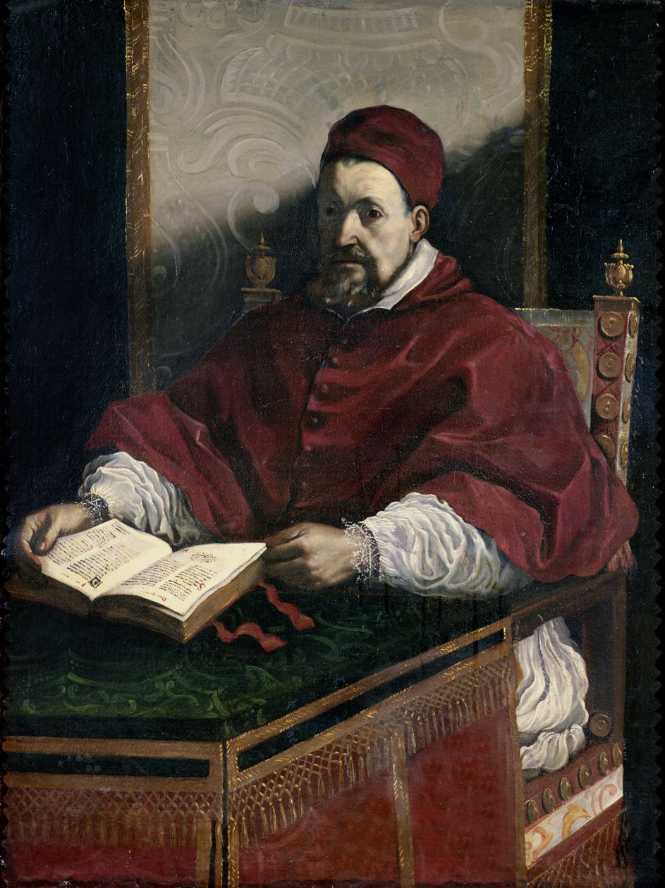 Papa Gregorio XV (1554-1623) de Giovanni Francesco Barbieri