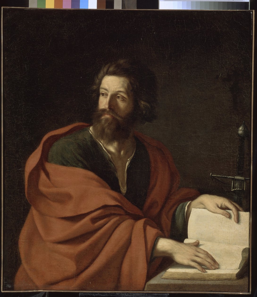 el apóstol pablo de Guercino