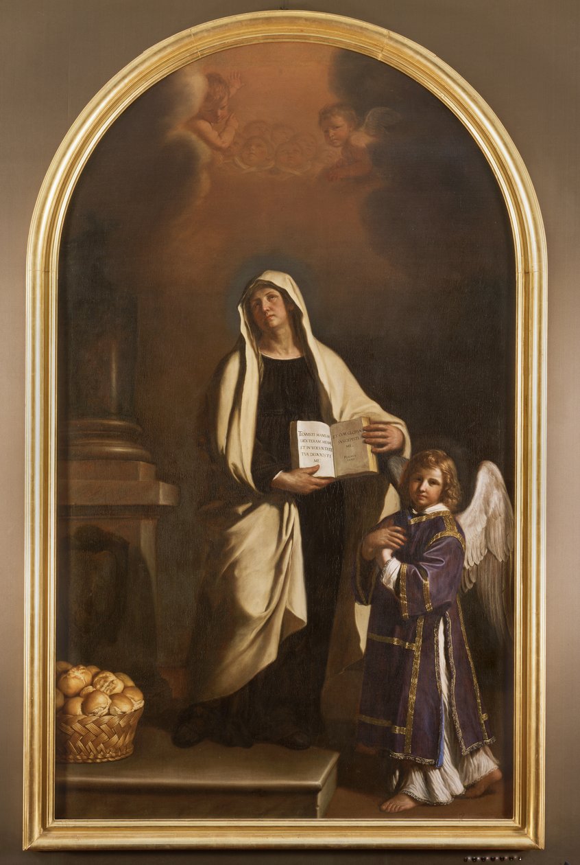 Santa Francesca Romana, 1656 de Guercino