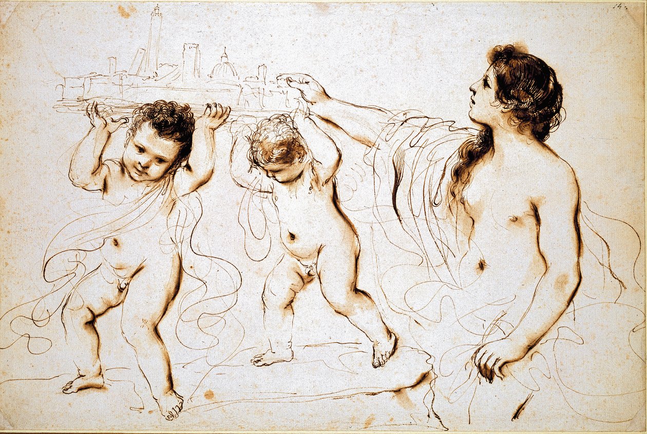 El Emblema de la Ciudad de Bolonia de Guercino