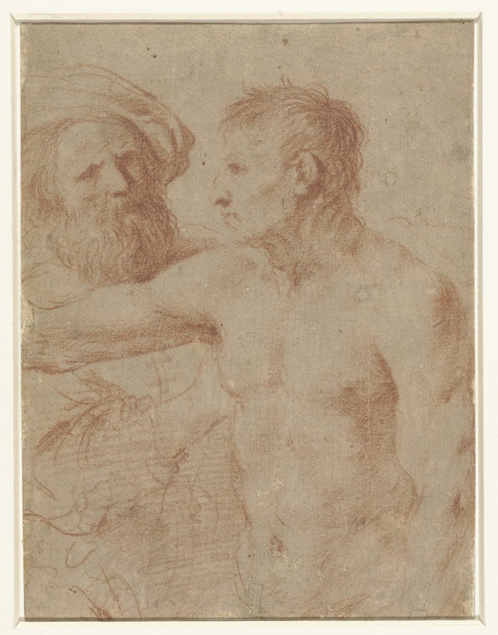 Dos hombres de Guercino