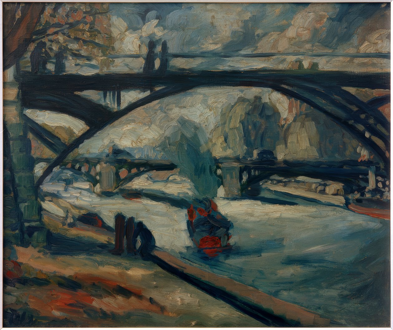 Puentes del Sena en París de Götz von Seckendorff