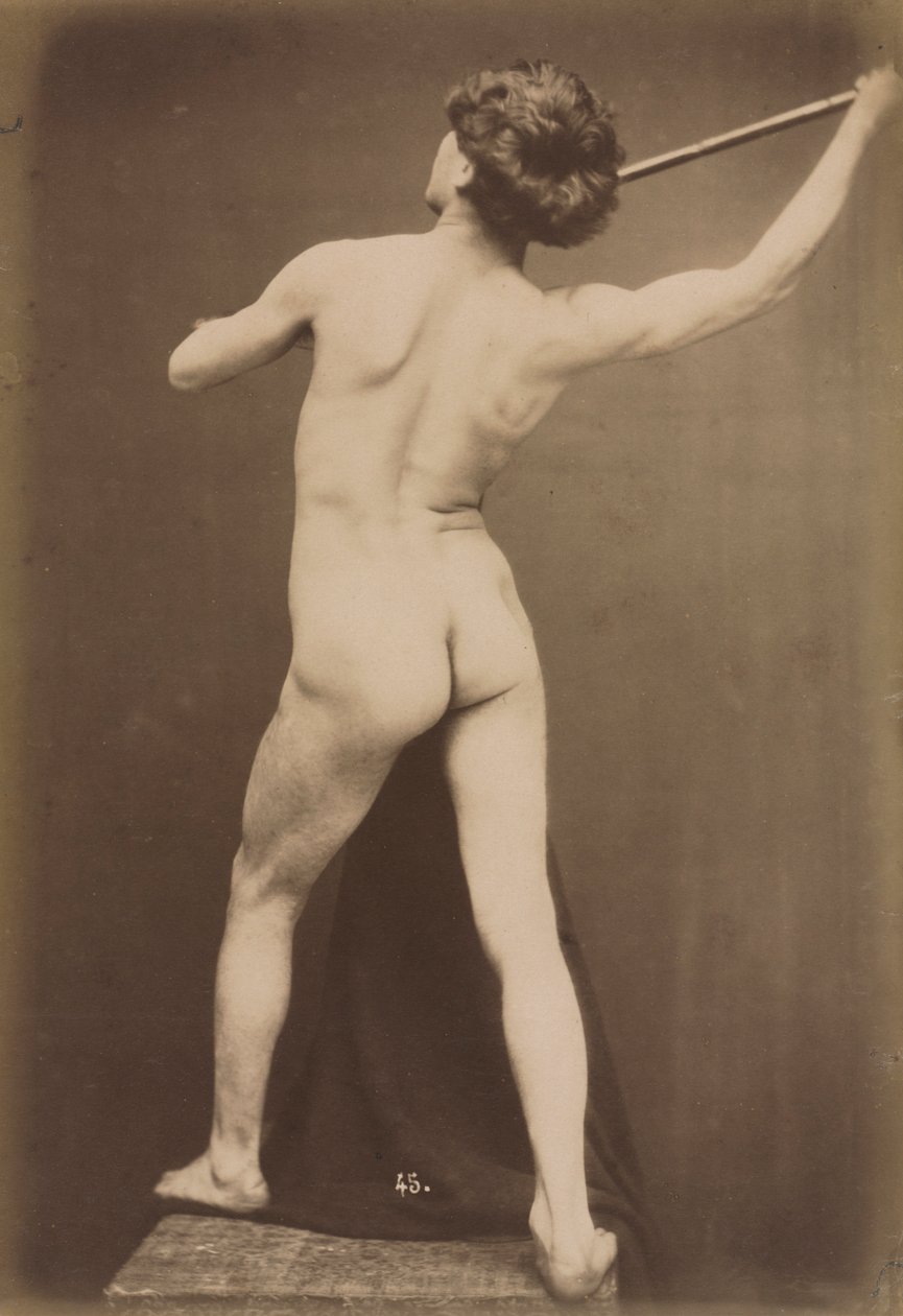 Desnudo masculino, c. 1870-1875 de Guglielmo Marconi