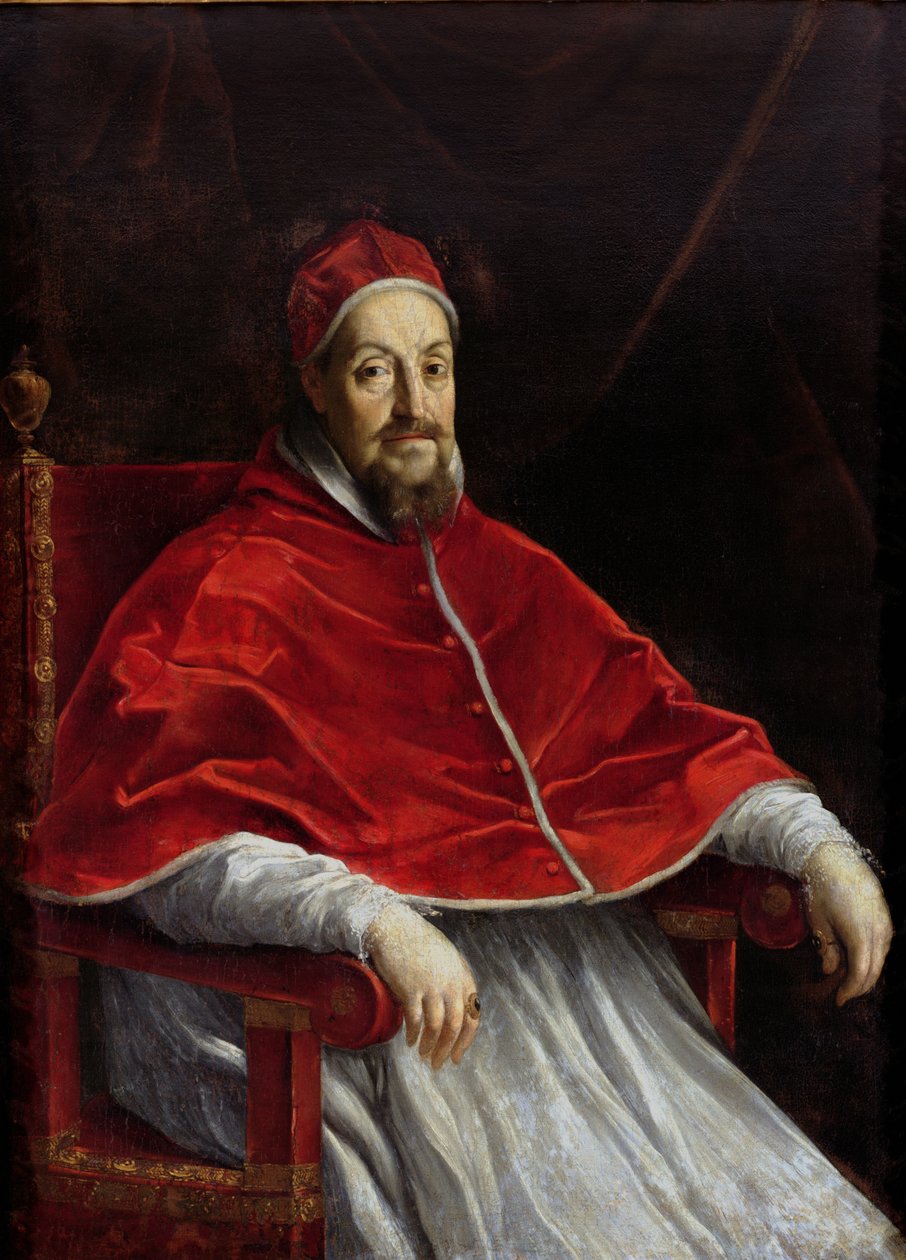 Retrato del Papa Gregorio XV (1554-1623) de Guido Reni