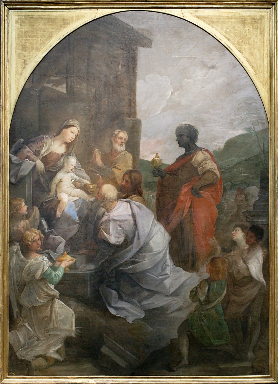 Adoración de los Magos, 1642 de Guido Reni