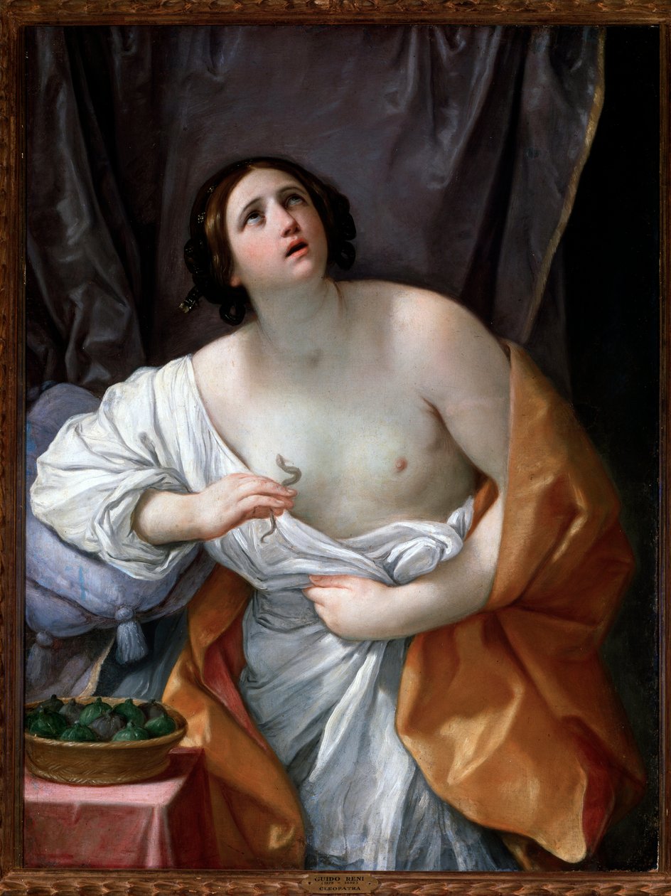 El suicidio de Cleopatra de Guido Reni