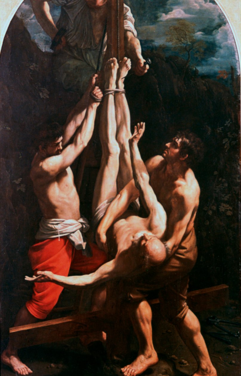 Crucifixión de San Pedro de Guido Reni