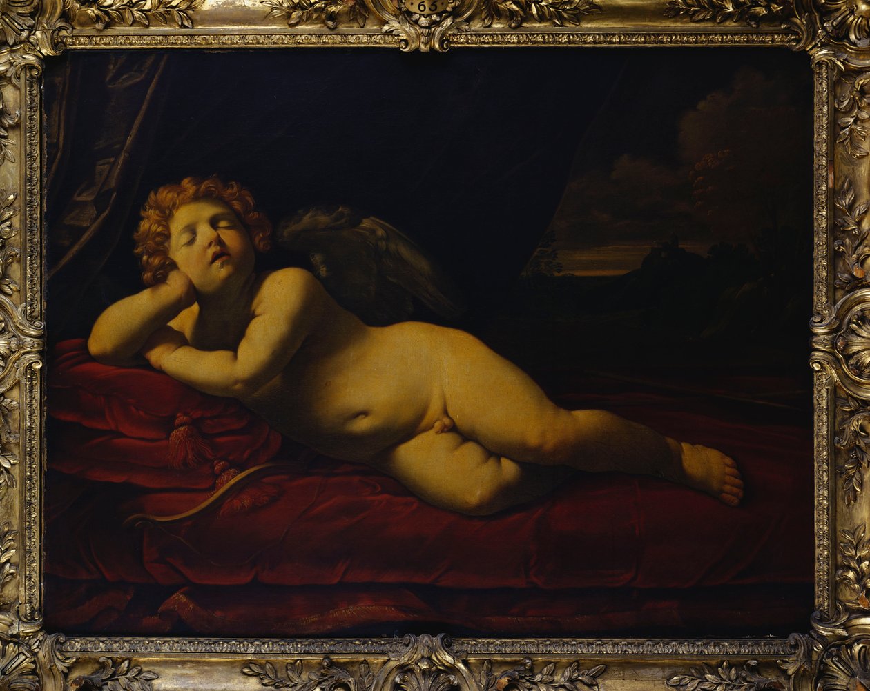 Cupido dormido de Guido Reni