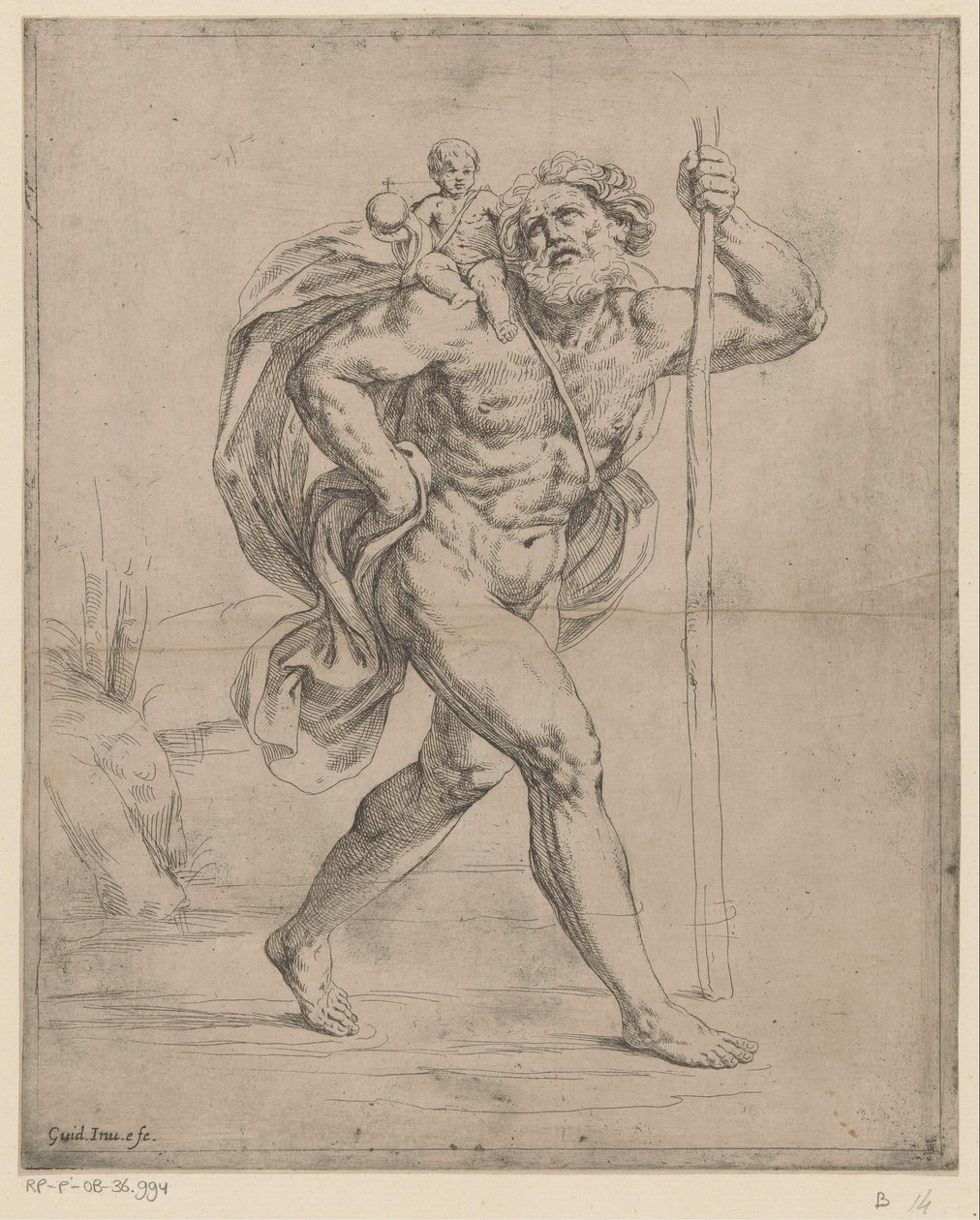 San Cristóbal de Guido Reni