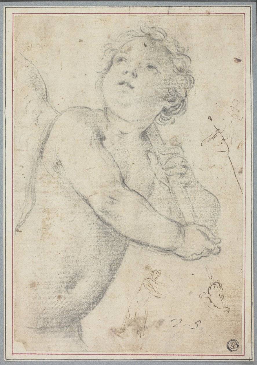 Personal de Putto Holding de Guido Reni