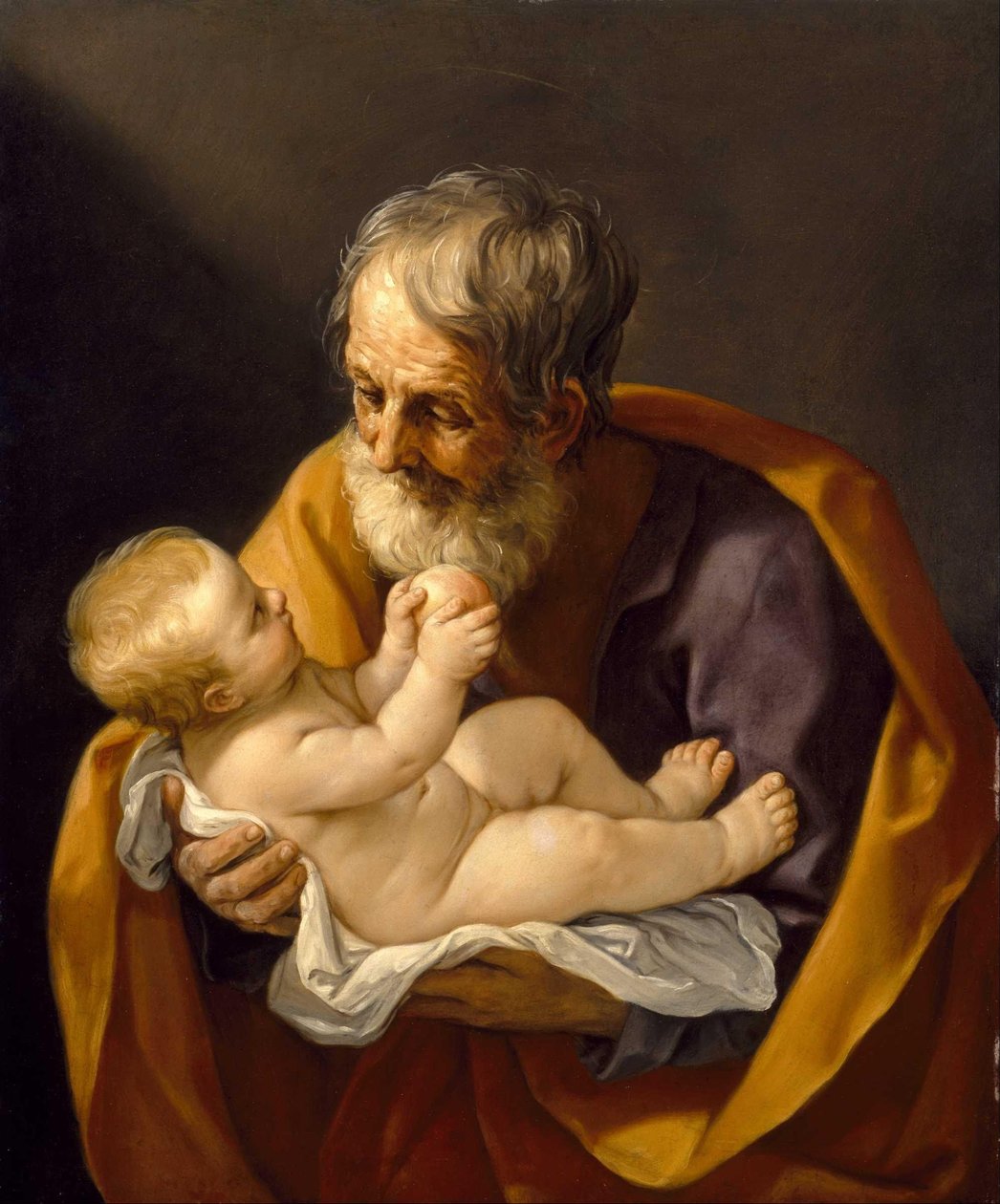 San José y el Niño Jesús de Guido Reni