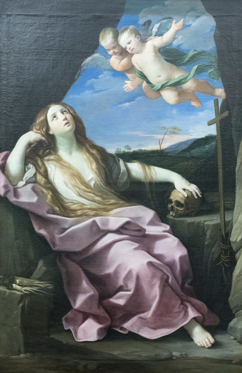 Santa María Magdalena penitente de Guido Reni