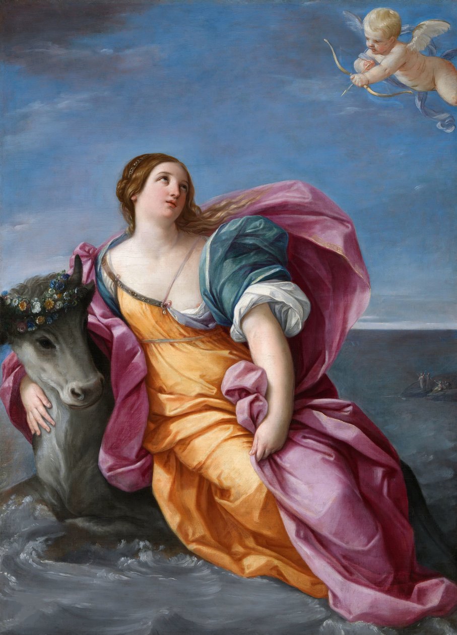 El rapto de Europa, 1637-1639 de Guido Reni