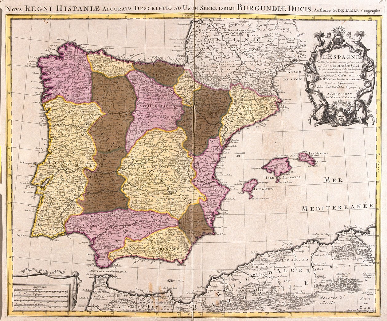España de Guillaume Delisle