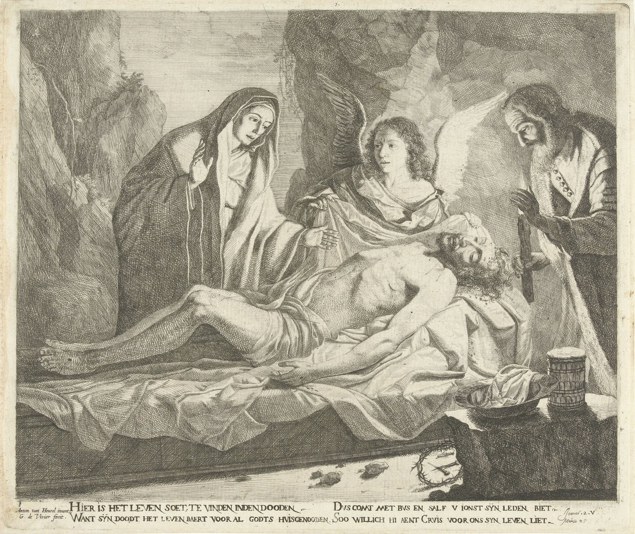 Entierro de Cristo de Guillaume Duvivier