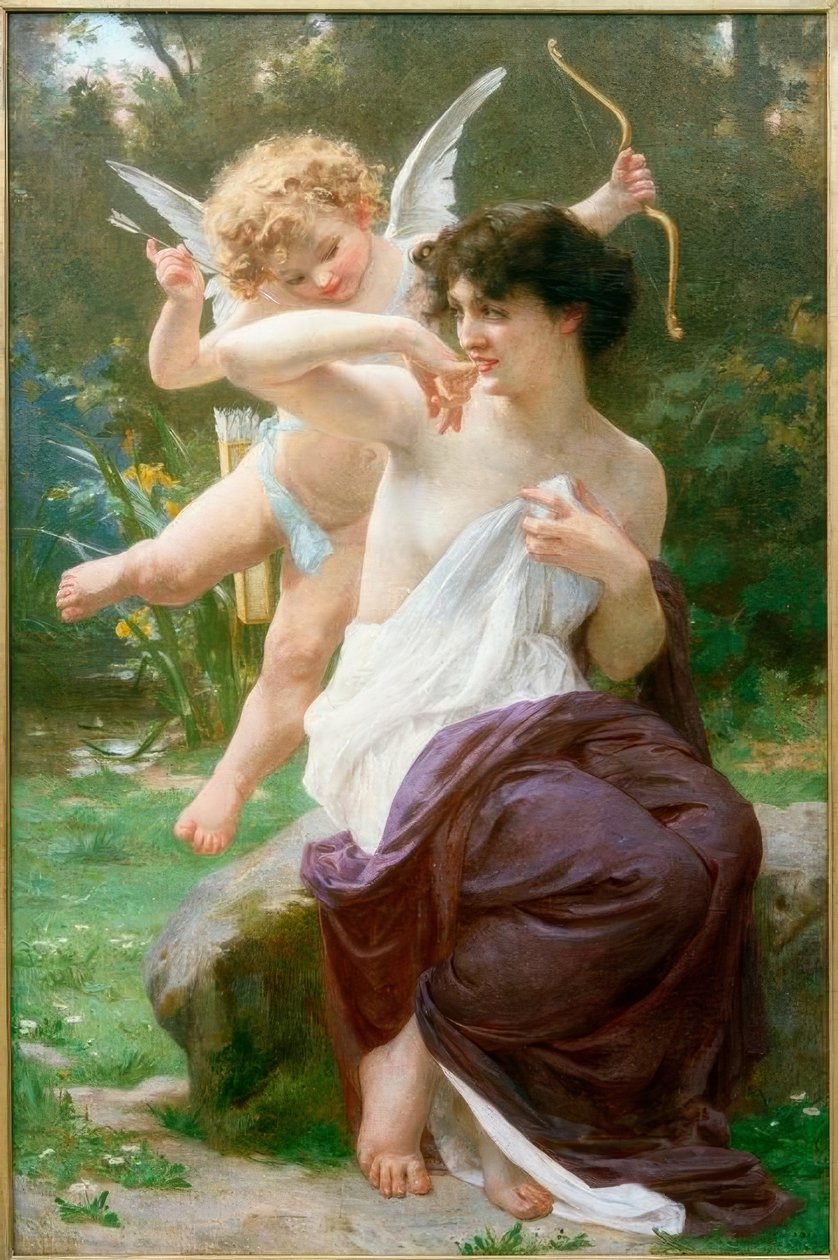 Venus con amorcillo de Guillaume Seignac