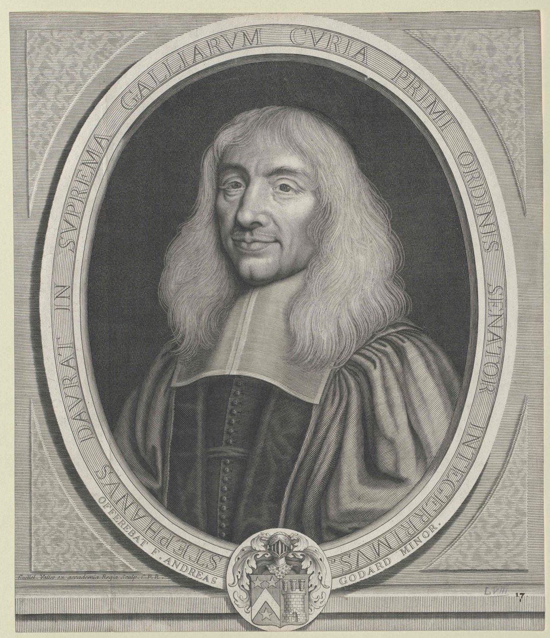Etienne Daurat (impresión) de Guillelmus Vallet