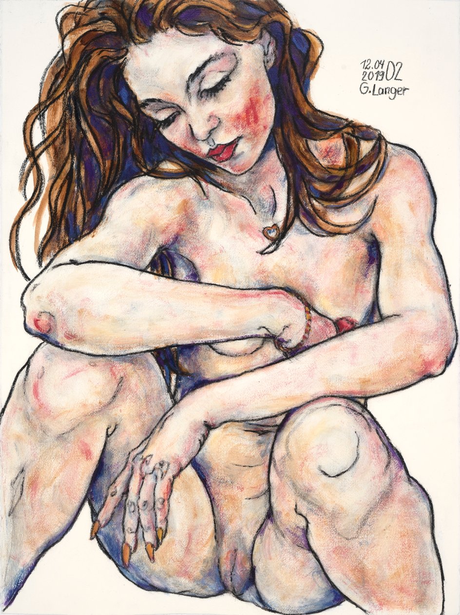 Desnudo femenino, Embriaguez de Gunter Langer