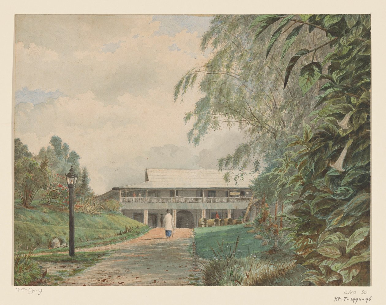 Centro de salud en Sindanglaja de Gustaaf Frederik Tydeman