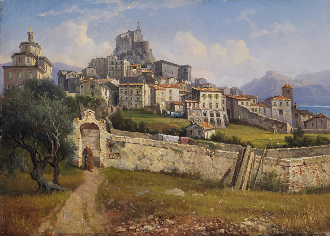 Vista de Subiaco de Gustaf Wilhelm Palm