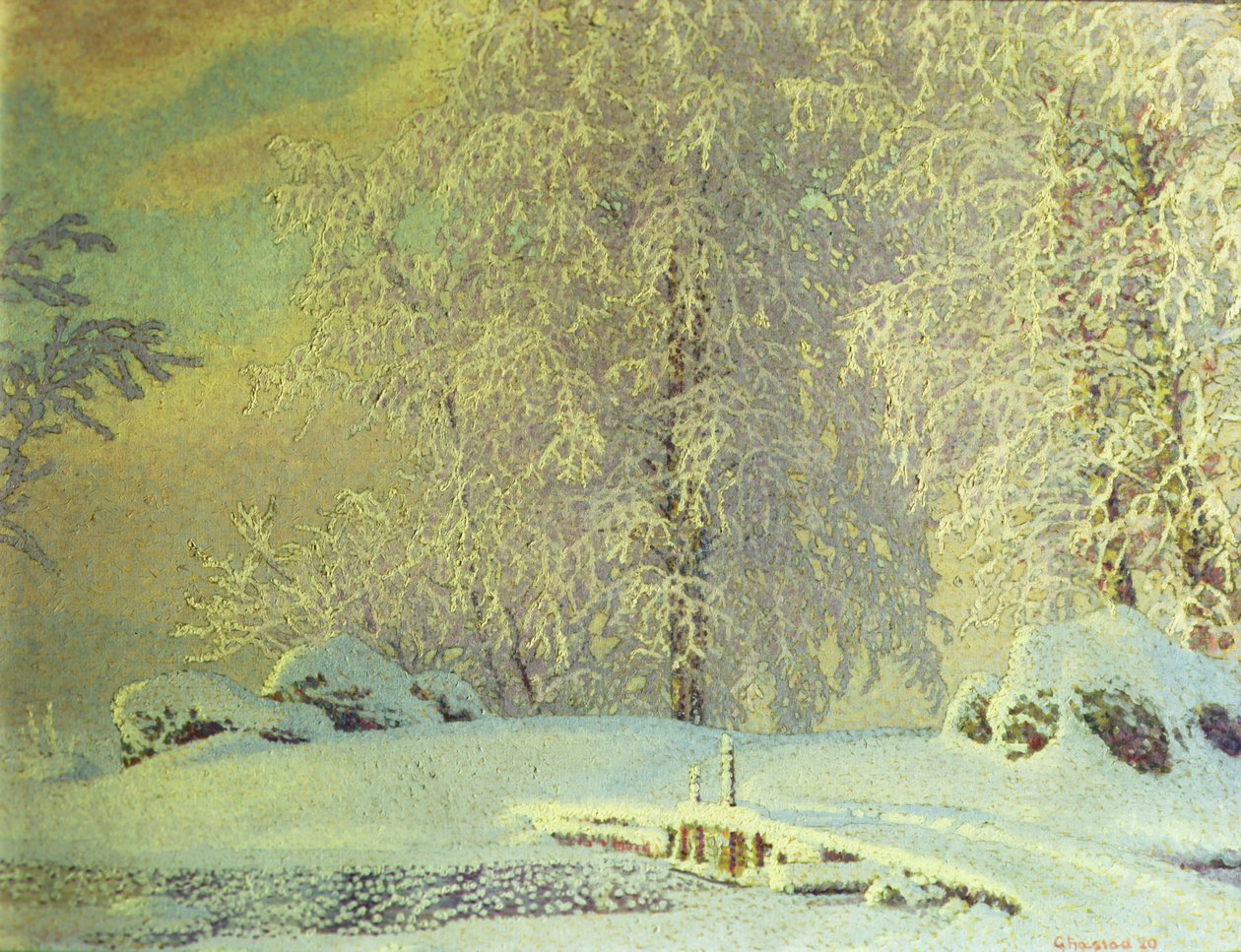 Escarcha de Gustaf Edolf Fjaestad