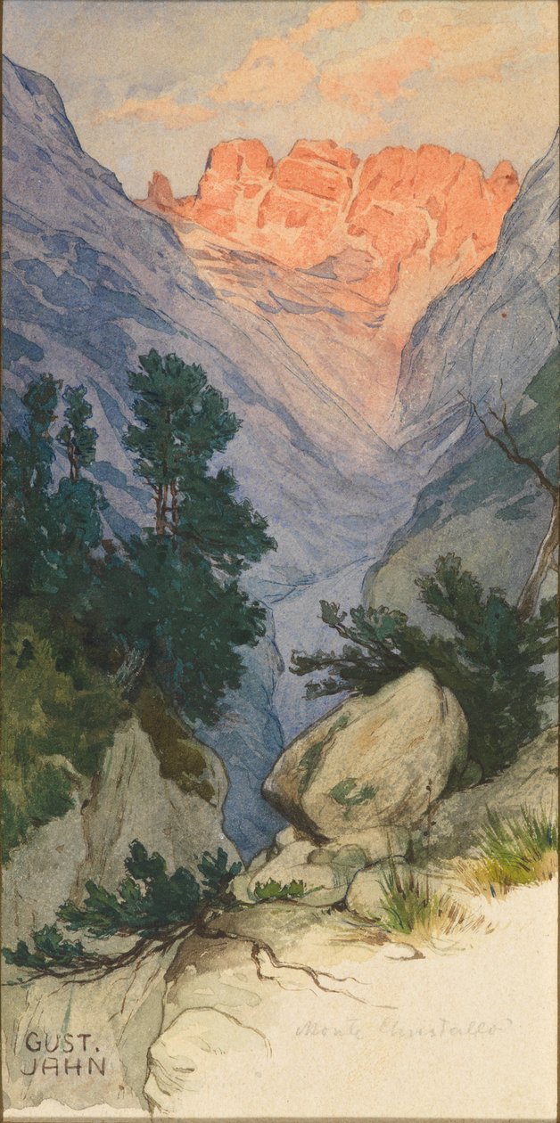 Monte Cristallo de Gustav Jahn
