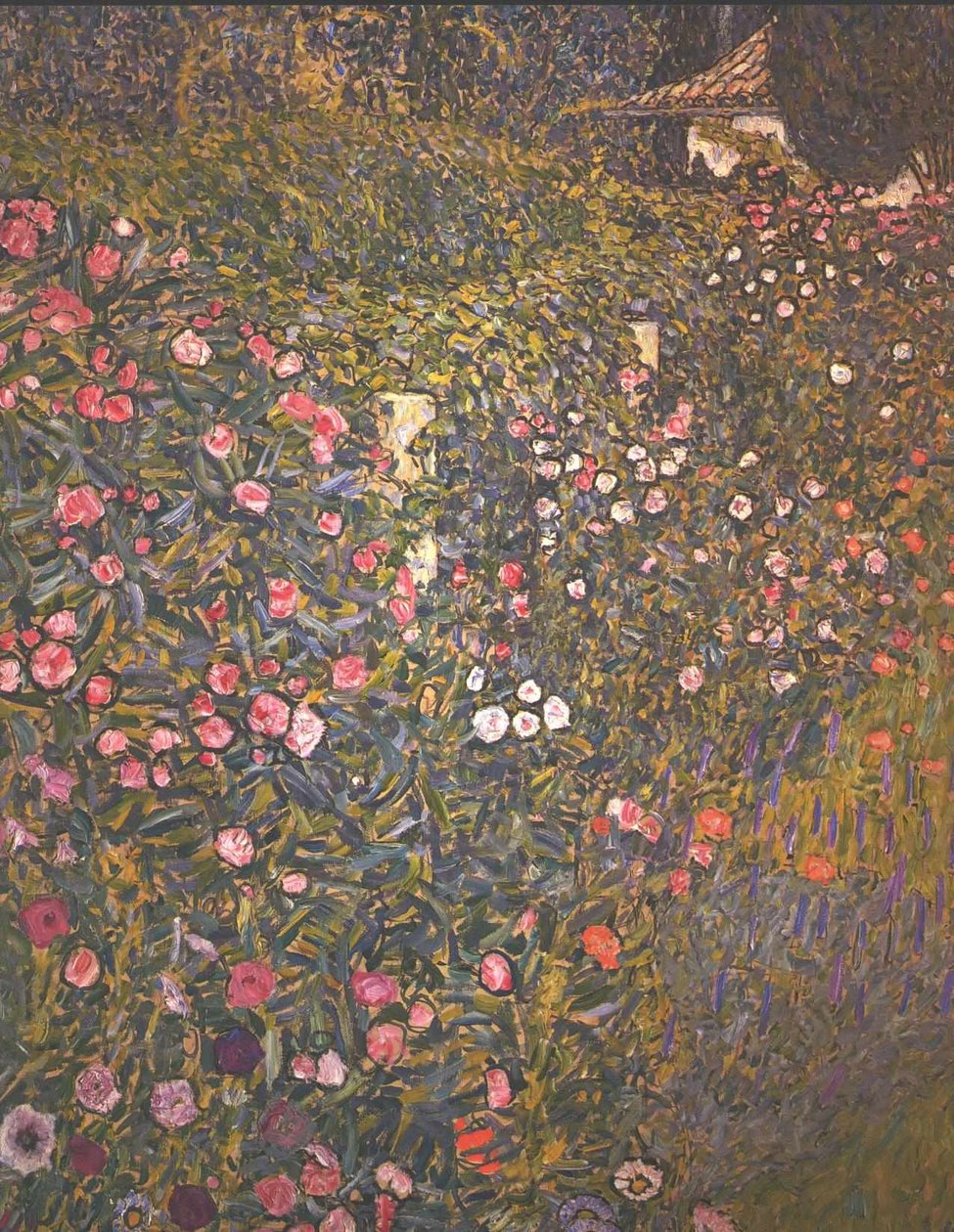Paisaje de Jardín Italiano de Gustav Klimt