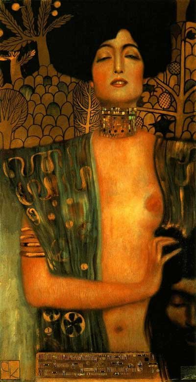 Judith con la cabeza de Holofernes de Gustav Klimt
