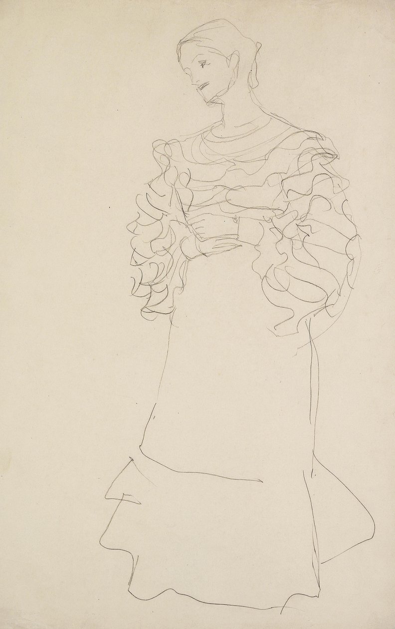 Magda Mautner-Markhof estudio de Gustav Klimt