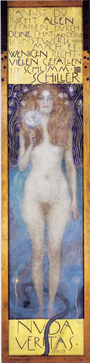 Nuda Veritas de Gustav Klimt