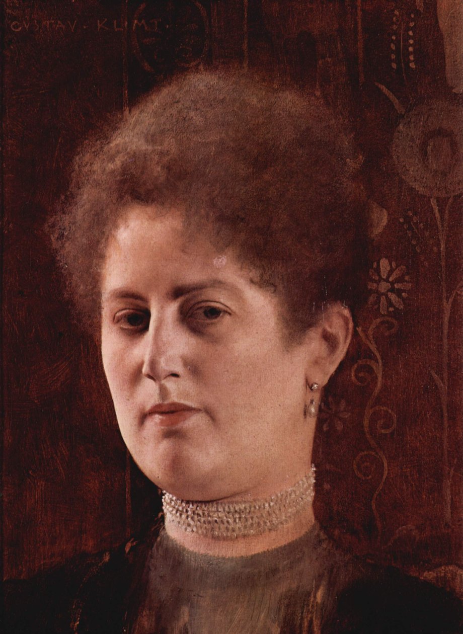Retrato de una mujer de Gustav Klimt