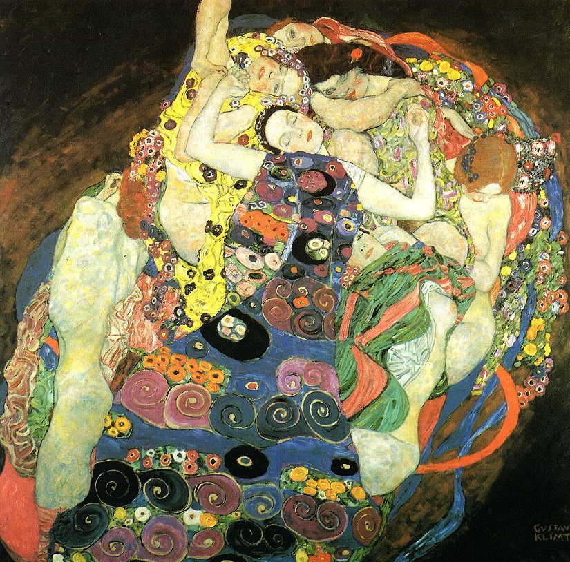 Las Vírgenes de Gustav Klimt
