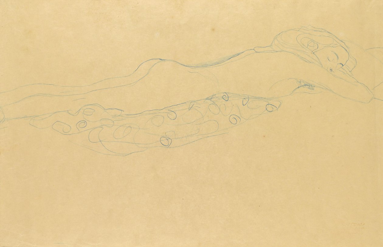 Serpientes de agua II de Gustav Klimt