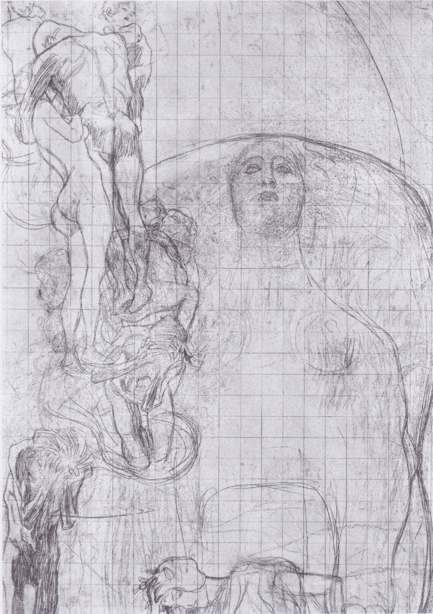 Boceto de transferencia de la filosofía de Gustav Klimt