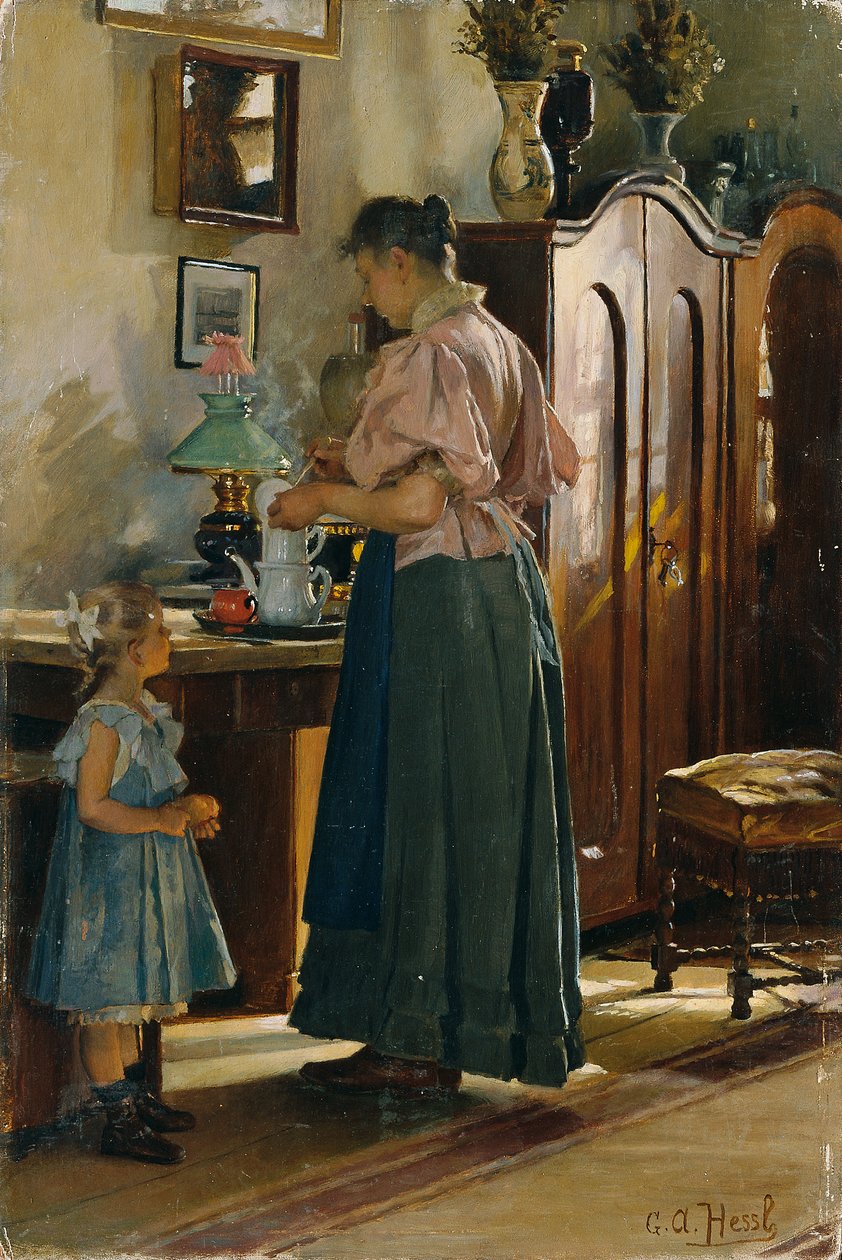 cena de Gustav Adolf Hessl