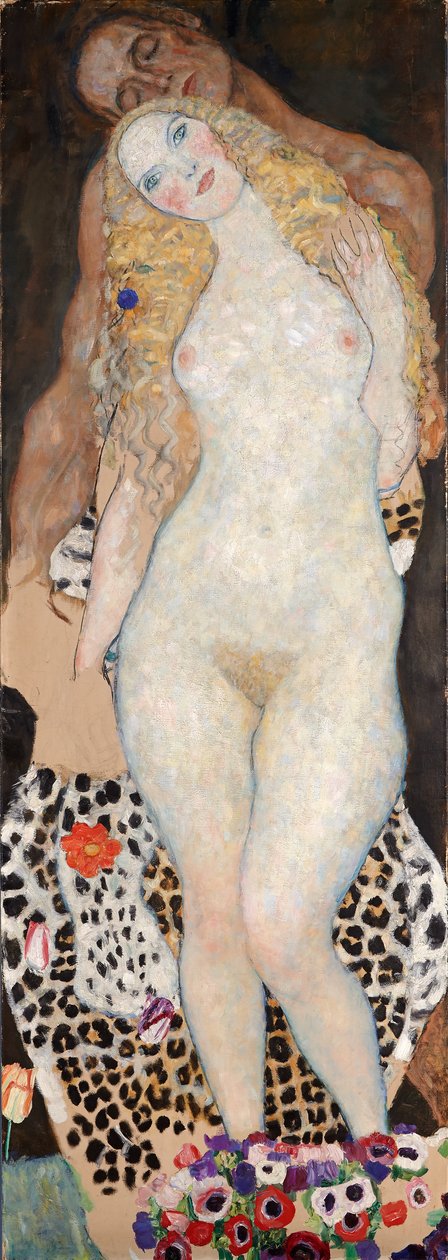 Adán y Eva de Gustav Klimt