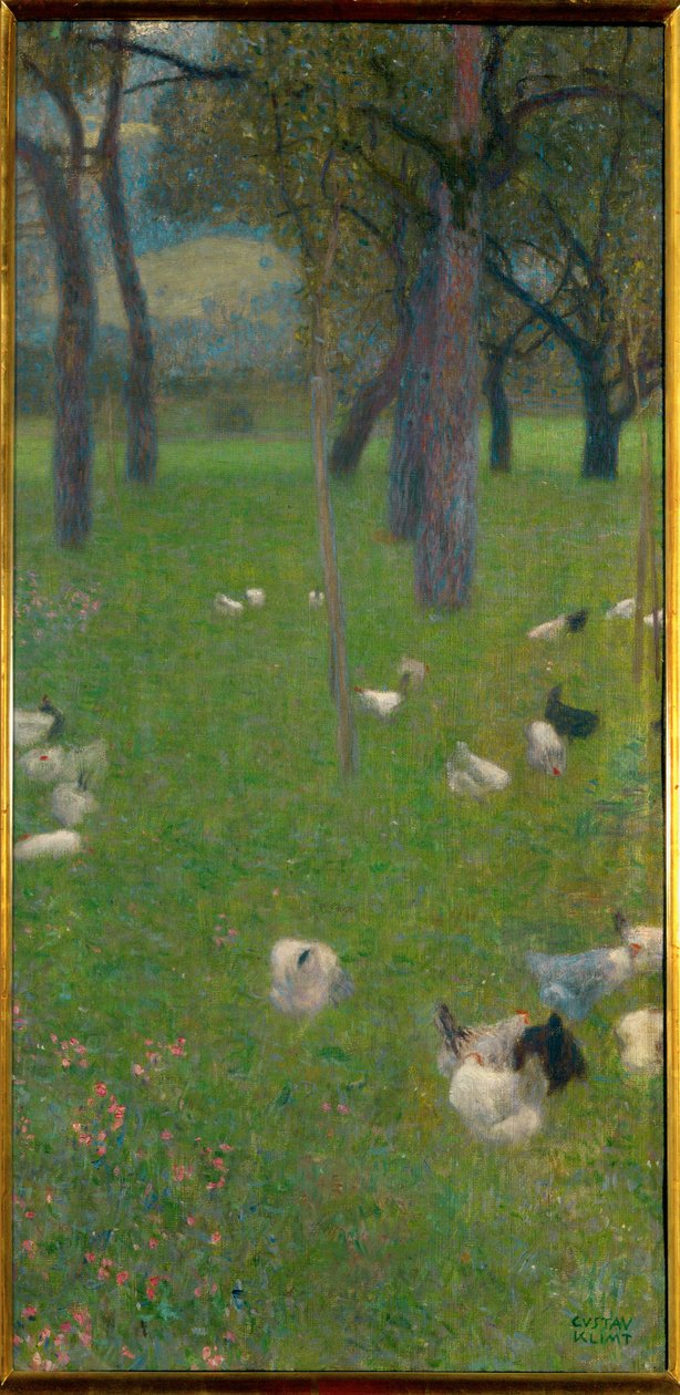 Después de la lluvia de Gustav Klimt