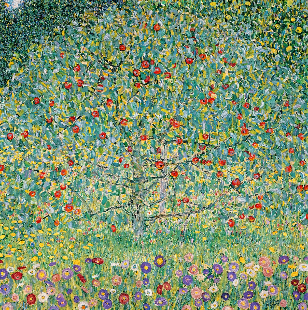 Manzano I, 1912 de Gustav Klimt