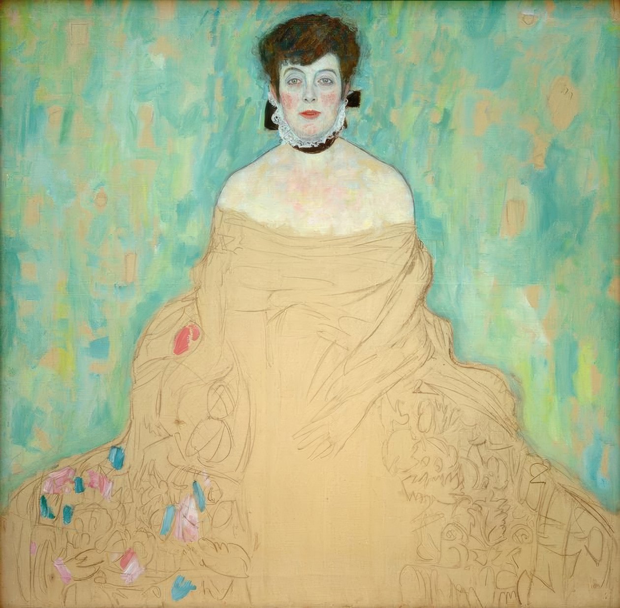Retrato de Amalie Zuckerkandl de Gustav Klimt