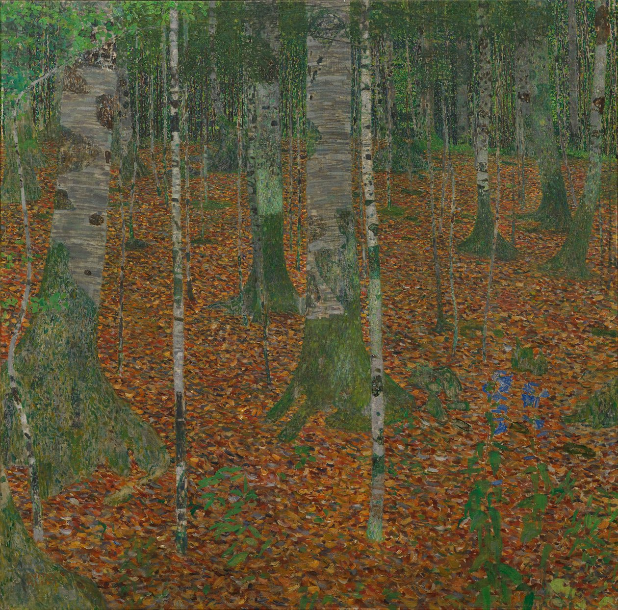 Bosque de abedules, 1903 de Gustav Klimt