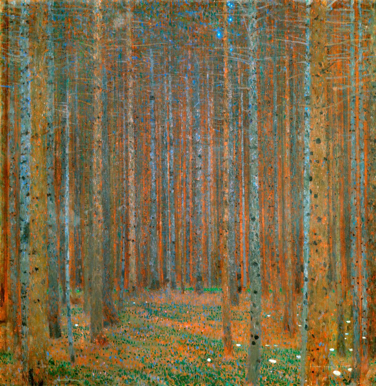 Bosque de Abetos I, 1901 de Gustav Klimt